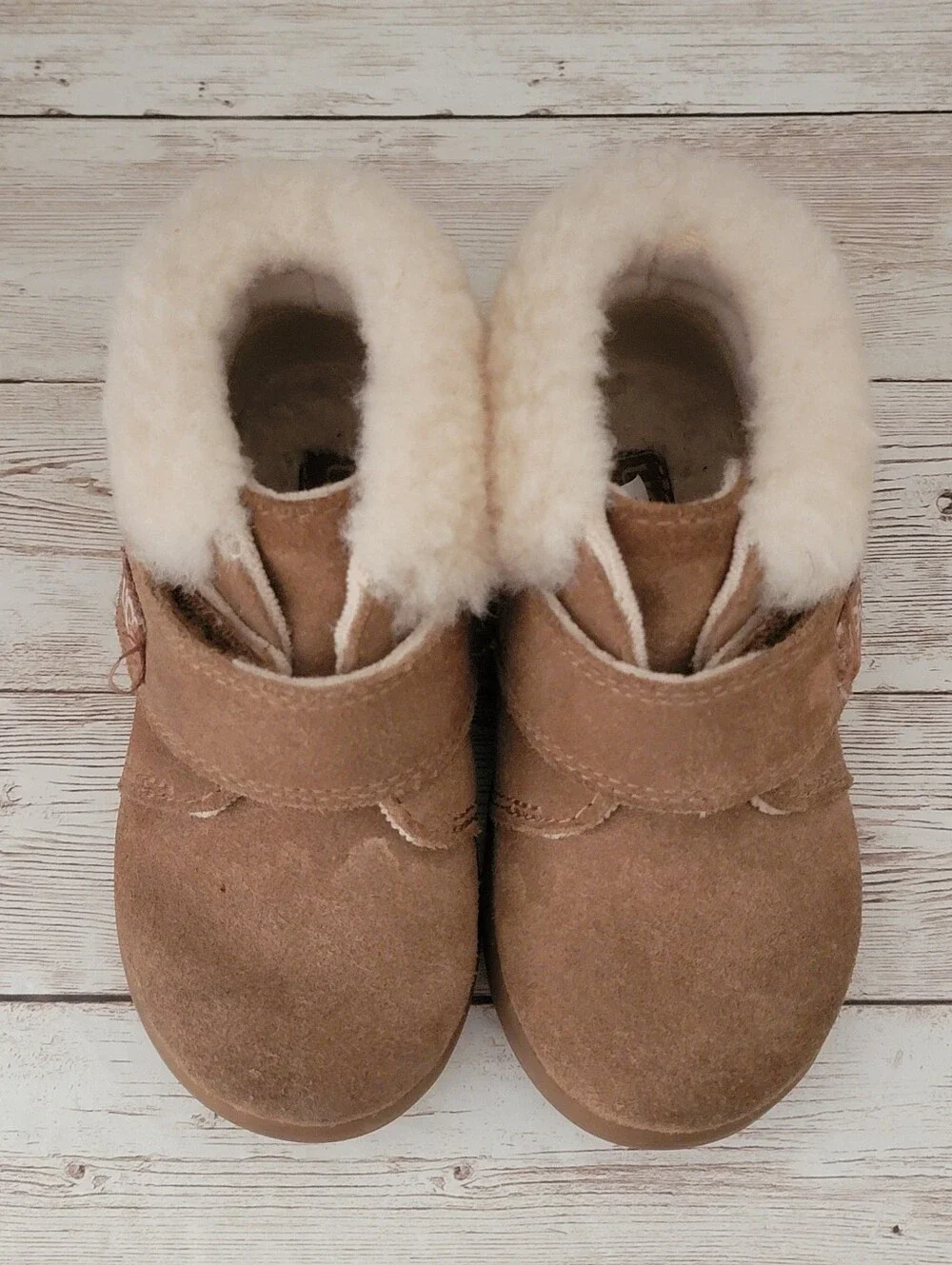 UGG Kids/Toddler Nolen Suede Boots (1106229T) - Size 6 - Brown